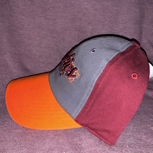 🟠🏔️🏟️ University of Virginia Tech HOKIES Relaxed Fit Hat 🏟️🏔️🟠 - Picture 3 of 7